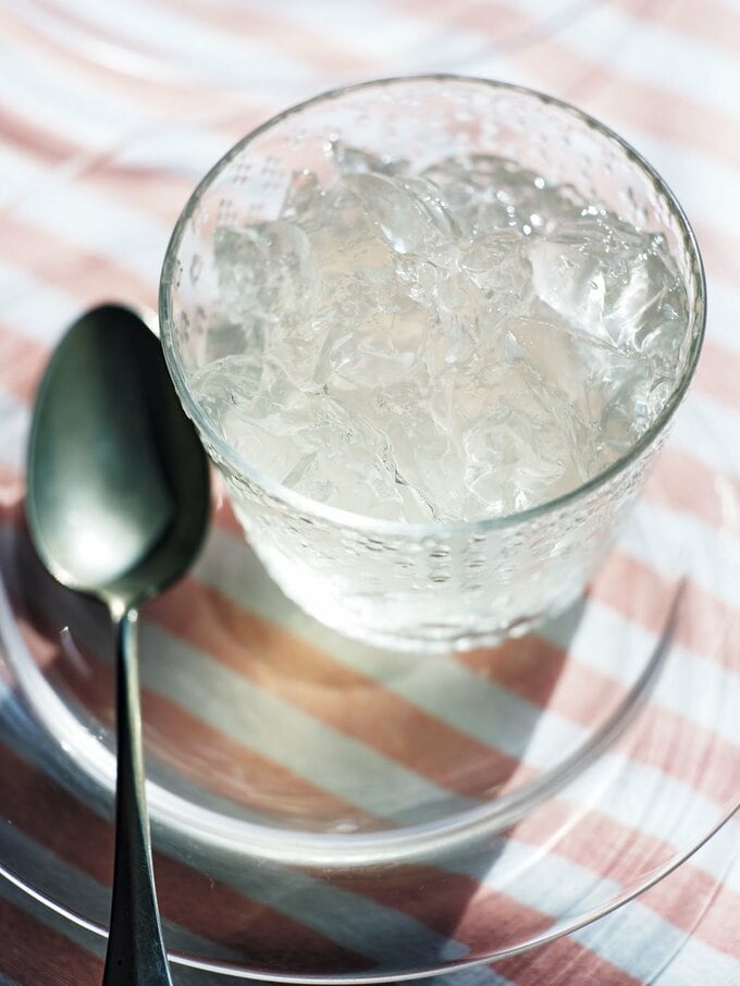 グレープフルーツゼリー