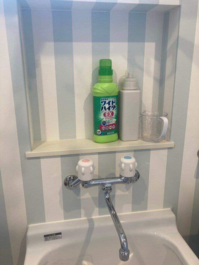 スロップシンク付近のニッチ