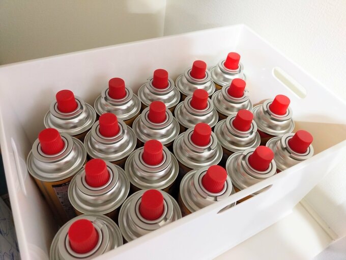 ニトリのボックスに20本がぴったり!