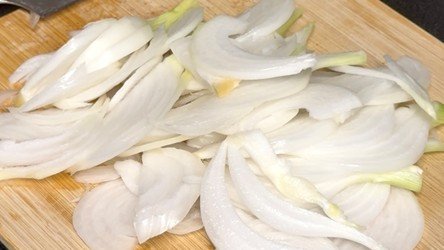 タマネギ薄切り