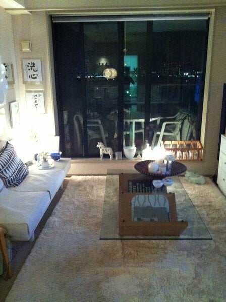 マンションのリビング