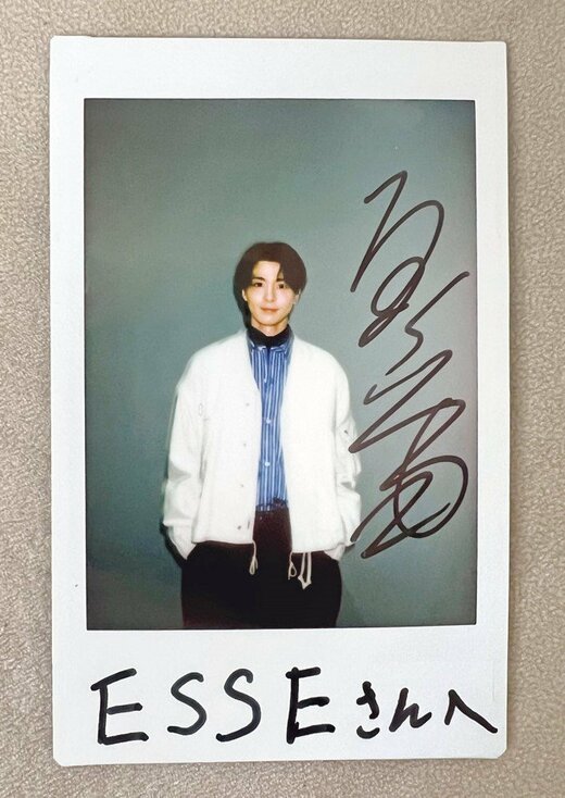 高杉真宙さんのチェキ