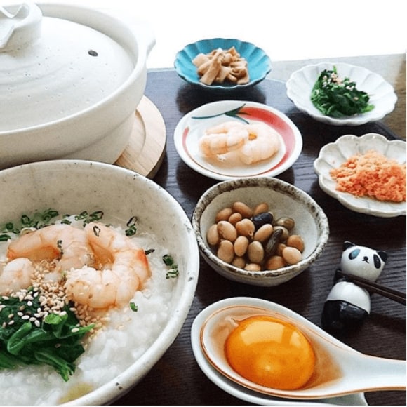 海老入り中華がゆ