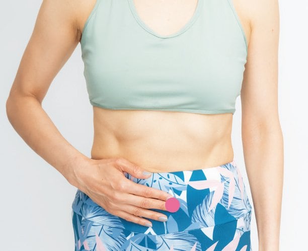 気海をマッサージする