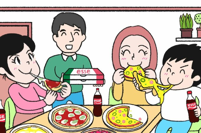 ピザ間違い探し2