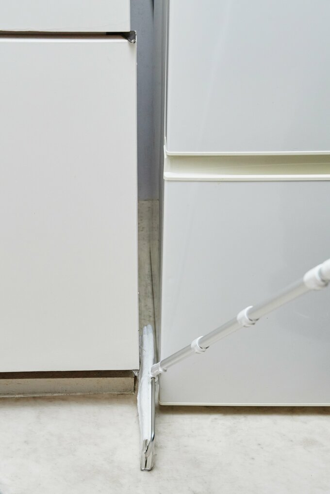 狭い隙間にもすっと入る