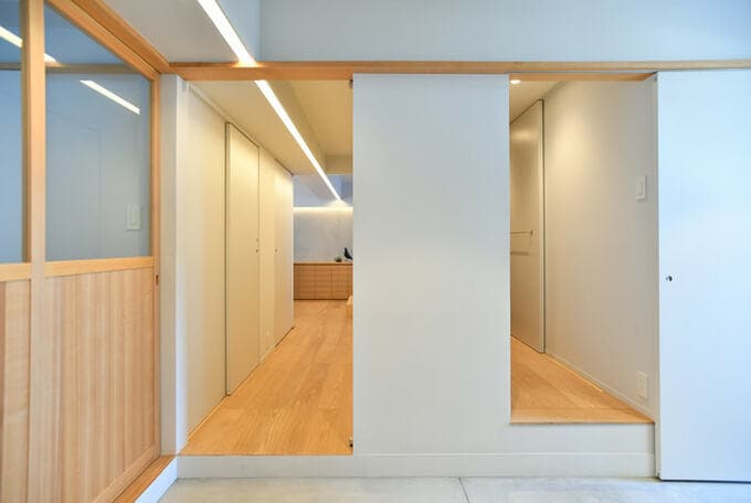 通路 玄関 リノベーション