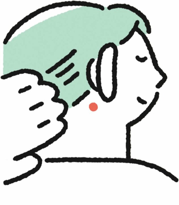 後ろ姿イラスト