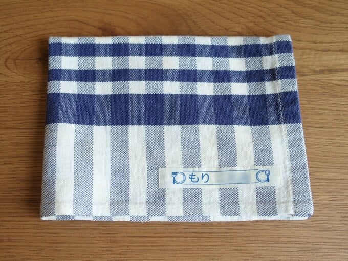 たたまれたキッチンクロス