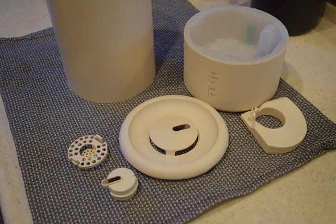 部品が取り外しやすい