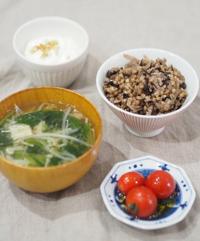 バランスよく食べることが大切です