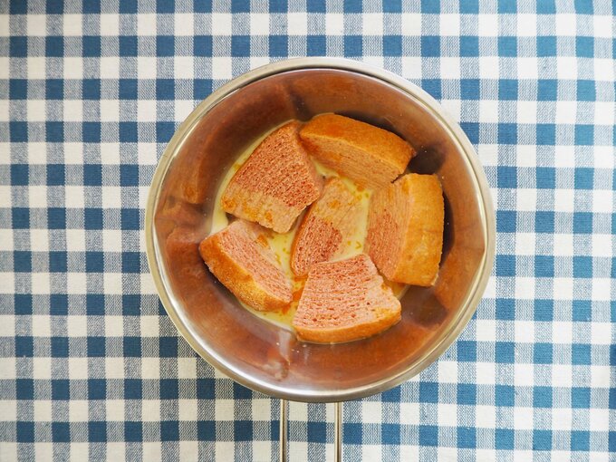 不揃いいちごバウムでつくる