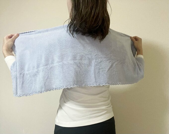 クイックヘアドライタオルを使用