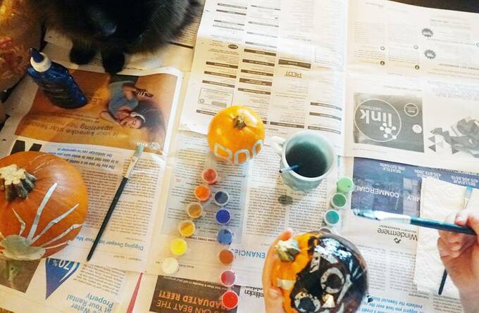 パンプキン・ペイントのモチーフを決めよう