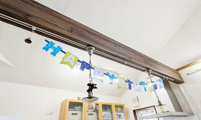 フックを使ったデコレーション