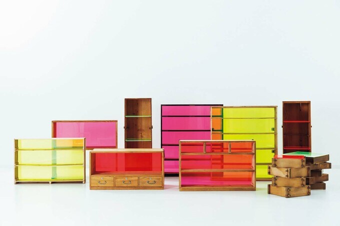 カットしたタンス