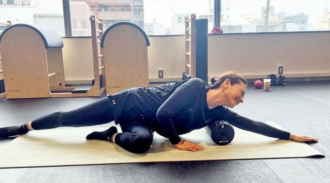 パーソナルトレーニングを受ける人