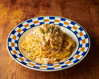 リュウジさんの失敗しらずの絶品「パスタ」。タルタルとカルボナーラの味つけがやみつき