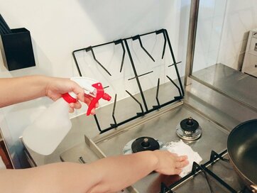 糸くずが出ない「タオルウエス」で、家じゅうすいすいエコ掃除！