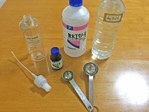 ミョウバンスプレーのつくり方