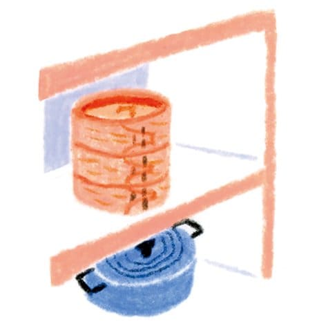 せいろを保管するとき