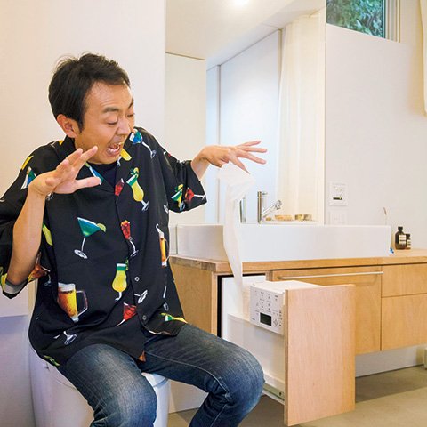 衝撃!1階のトイレ