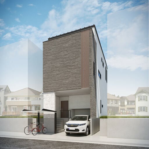 建物外観やや右側から