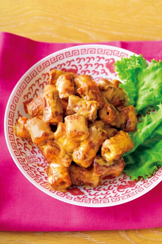 ちくわでエビマヨ