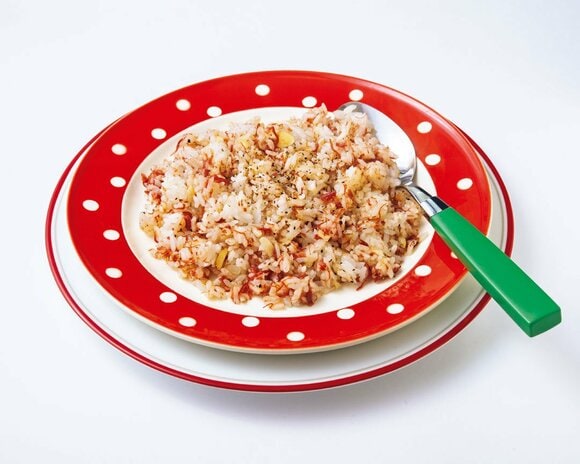 コンビーフバターライス