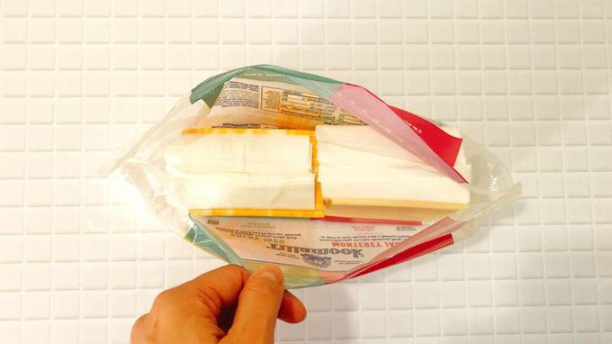 シュレッドチーズ中身