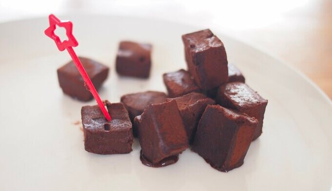 とろける生チョコ中身