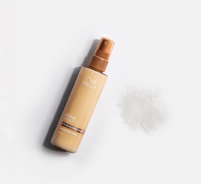 細かな水滴のミルク