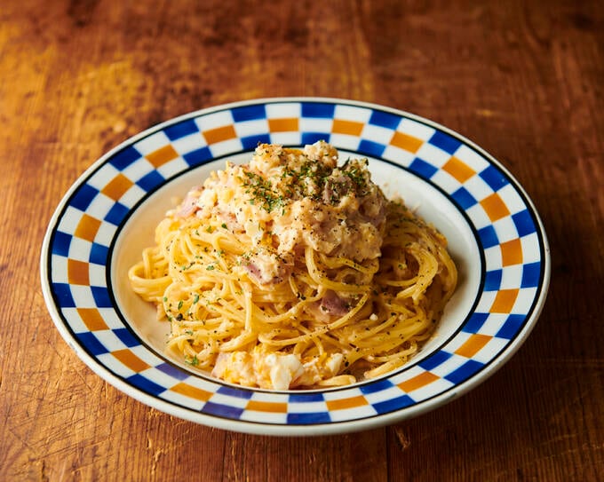 本気のワンパンパスタ「タルボナーラ」