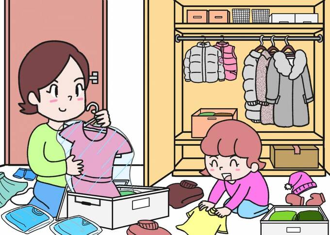 衣替え間違い探し1