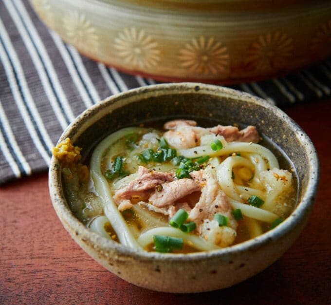 〆はうどんで！