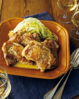 冬のごちそう、鶏のクリーム煮。小麦粉不使用で糖質も上手にカット