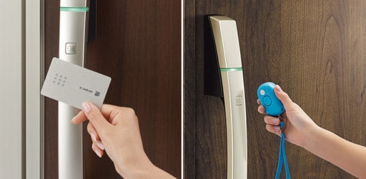 カードキーとシールキー