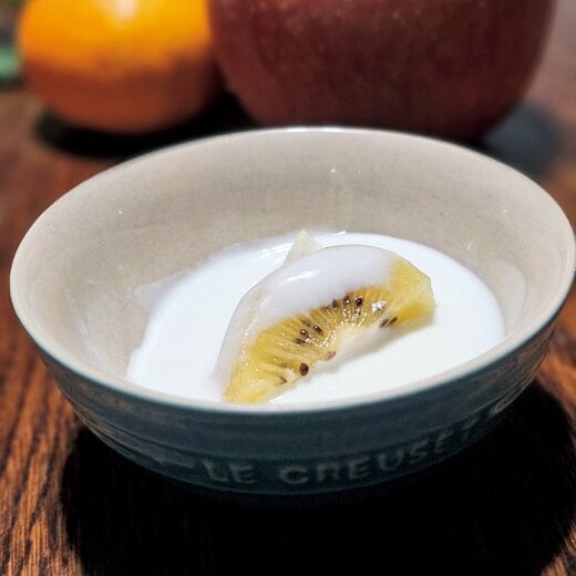 キウイのヨーグルト