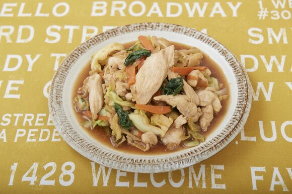 鶏のみそ野菜炒め