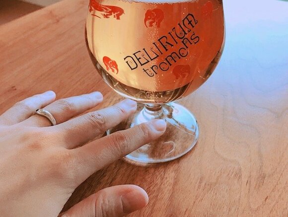 デリリウムのビアグラス