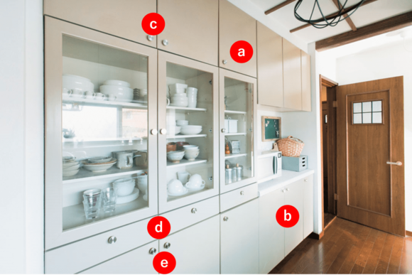 引き出し内、収納内の空間を効率よくカゴで仕切って、無駄なく使います。