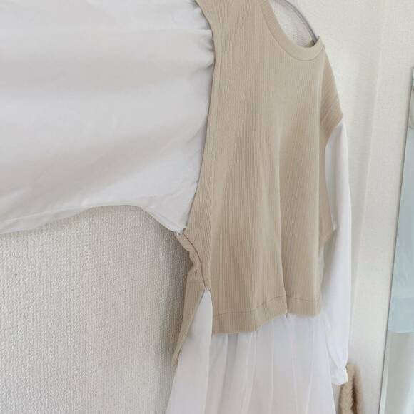 ベストコンビネーションチュニックベスト