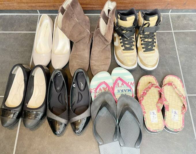 たくさんの靴