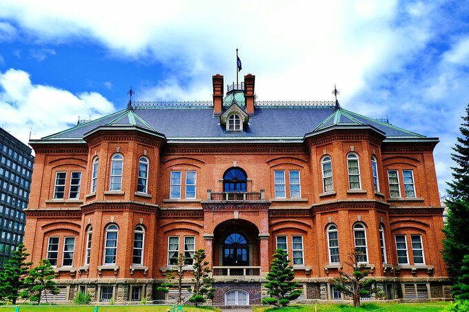 赤レンガの建物