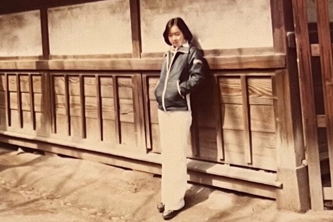 中学1年生の川上麻衣子さん