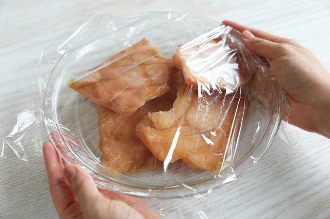 ふんわりラップをする