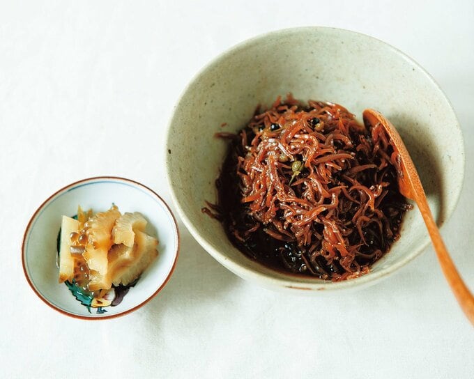 ちりめん山椒とピクルス