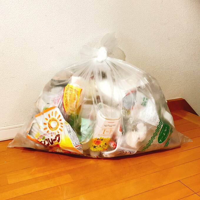 ハサミを入れる前