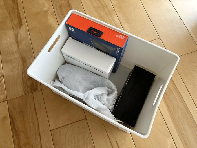 譲る機会が来るまで保管しておくボックス