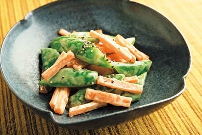 笠原将弘さん「今がおいしい」スナップエンドウの副菜レシピ。味が決まる簡単テクニックも